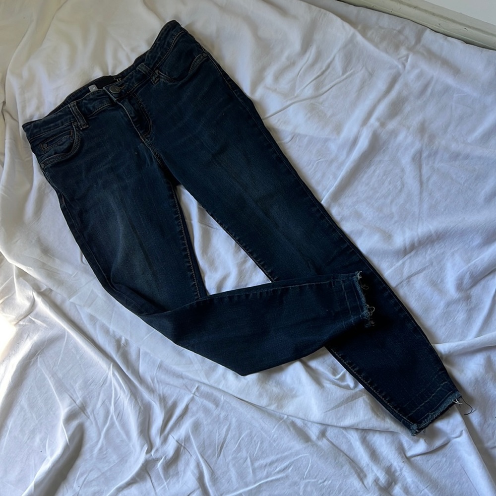Kut “Connie” Ankle Skinny Jeans